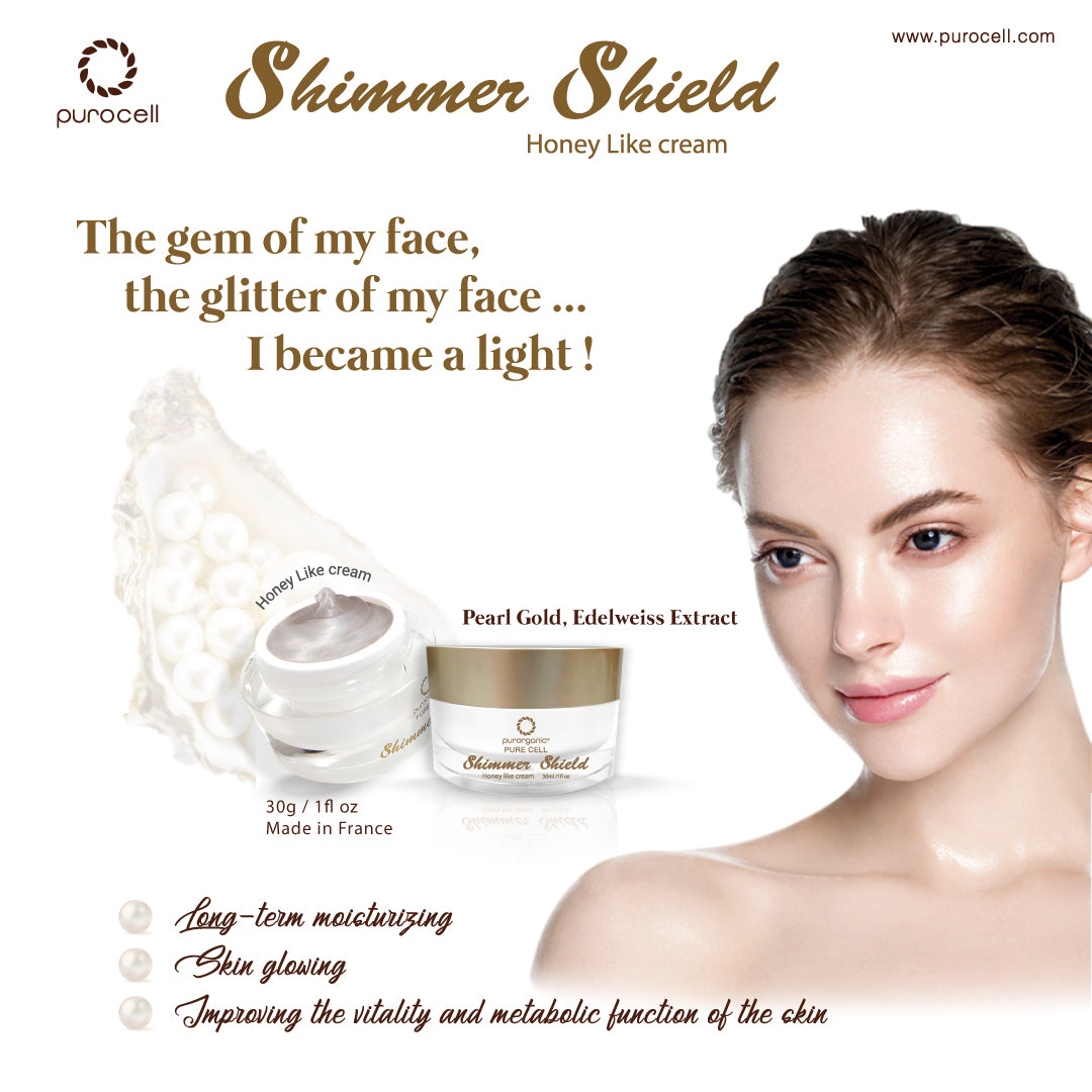 Shimmer Shield Honey Like Cream -Retail product