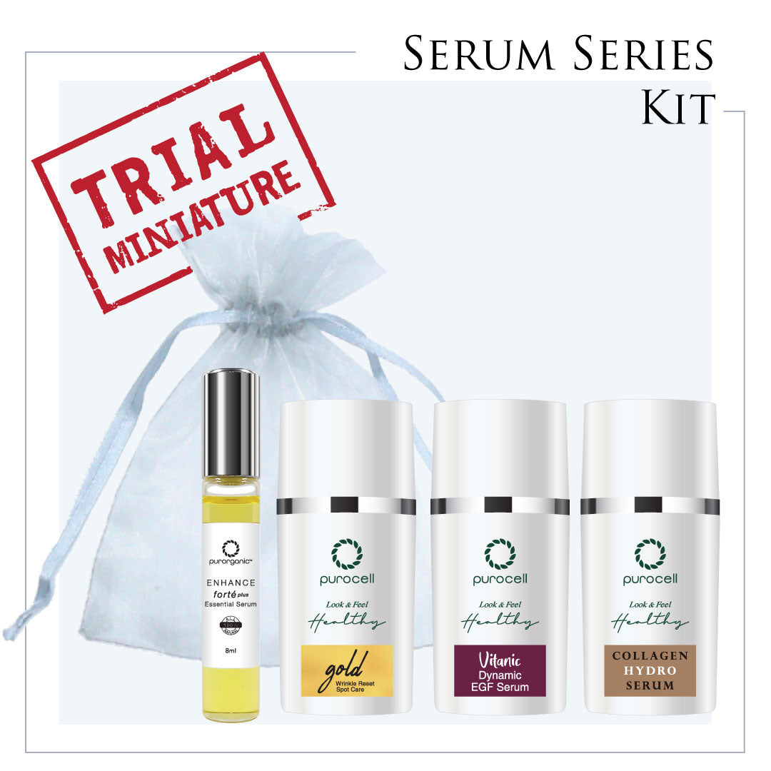 TRIAL MINIATURE COSMETICS KIT - SERUM SERIES